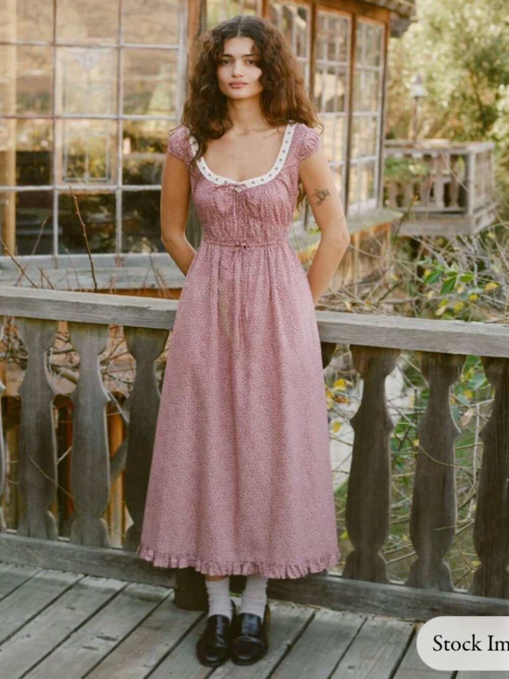 Christy Dawn Kelly Dress in Heart Floral